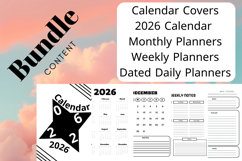 best simple 2026 dated planners bundle 1 Product Image 5