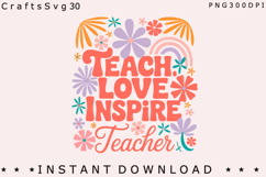 Teacher Sublimation Bundle, Teacher png Product Image 12
