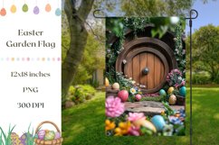 Welcome Garden Flag, Spring Garden Flag Sublimation Product Image 1