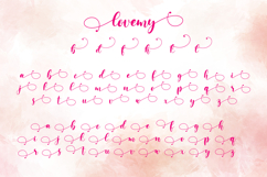 Lovemy - Beatiful Script Font Product Image 10