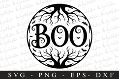 Boo Svg | Halloween Svg | Cricut Product Image 1