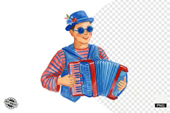 Summer Café Moments Parisian Clipart Product Image 1