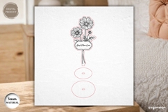 Mother's Day Flowers SVG Bundle | Glowforge | Laser Cut Product Image 10