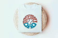 Baseball dad SVG cut file Typography design Product Image 2
