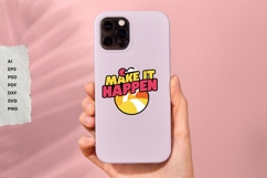 Make It Happen - SVG T-Shirt Design Product Image 10