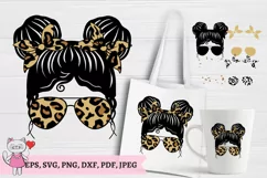 Kid Life Cheetah Leopard svg, Sublimation PNG Product Image 4
