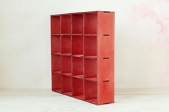 Dollhouse bookcase drawer digital file, miniature furniture Product Image 9