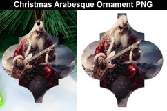 Christmas Santa Rock Tumbler Sublimation PNG Design Product Image 1