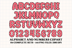 Alice in Wonderland Digital Papers, Alice doodle letters Product Image 5