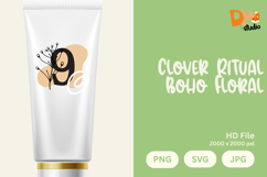 Clover Ritual Boho Floral Monogram Product Image 1