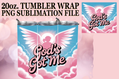 Sweet Inspirations 20oz tumbler wrap, Religious Product Image 1