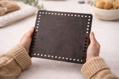 Basket base 12 inch 30 cm square laser cut digital file down Product Image 6