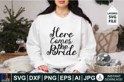 Wedding SVG design, Bride svg, Groom svg, Bridal Party svg Product Image 1