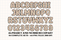 Kitchen Alphabet png clipart, Sugar and spice letters doodle Product Image 4