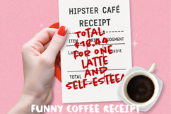 Funny Expensive Coffee Receipt, Sublimation BUNDLE PNG. Product Image 15