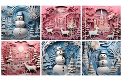 Christmas Tumbler Wrap Bundle | Christmas | Sublimation Product Image 21