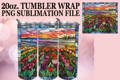 Sublime Stained Glass Tumbler Decor Product Image 1