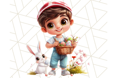 Easter Kids Clipart, Holiday Activities and Craft PNG Product Image 7