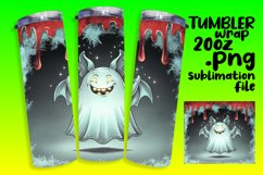 STUNNING 20oz PNG Tumbler Template , Halloween Product Image 1