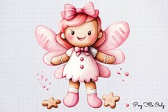 Pink Christmas Clipart PNG Product Image 1