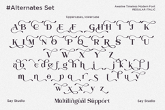 Awaline - Luxury Wedding Serif Font Product Image 10