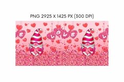 Valentines Gnomes Mug Sublimation | Bundle | PNG Product Image 2
