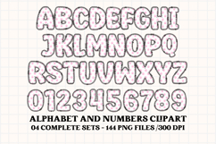 Princess Alphabet png clipart, princess letters doodle Product Image 4