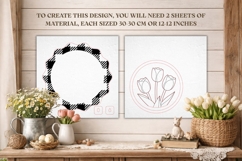 Spring Wall Signs Laser Cut Bundle | Wall Decor | SVG Product Image 10