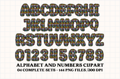 Video game Alphabet, video game letters doodle clipart Product Image 4
