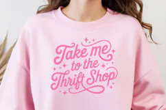 Take Me To The Thrift Shop PNG and SVG, 9 Colors Product Image 5