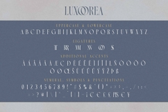 Luxoorea - Stylish Display Serif Product Image 10