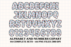 Ocean Nautical png alphabet, ocean nautical letters doodle Product Image 4