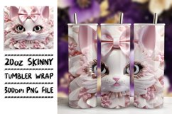 Amazing Cat Tumbler Creations: Vibrant 3D Magic Product Image 1