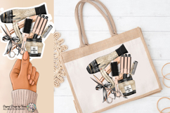 Hairdresser Glam PNG Salon Tools Luxury Beauty Gold Design Product Image 8