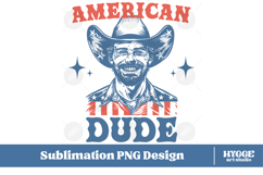 American Cowboy 4th of July USA Eagle Horse PNG DTF Bundle Product Image 10