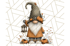 Thanksgiving Gnome Clipart PNG Cute Fall Gnomes, Gnome Png Product Image 2