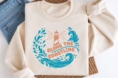 Along The Coastline SVG | Lighthouse Product Image 4