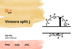 Vineora Split Monogram Product Image 1