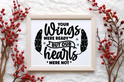 Your wings were ready but our hearts were not SVG Product Image 3