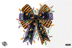 Halloween Bows &amp; Lights Clipart Product Image 1
