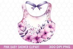 Pink Baby Shower Clipart Product Image 1