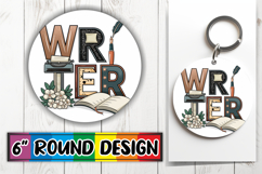 Radiant Round Car Coaster Sublimation, Profession Product Image 1