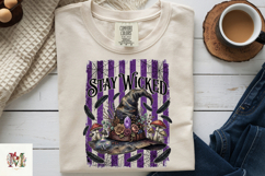 Stay Wicked Halloween PNG, Witch Hat Crystal Sublimation Product Image 8