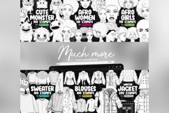 100 Procreate Blouses Stamp Brushes Product Image 10