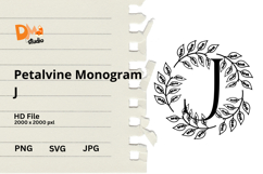 Petalvine Monogram Product Image 1