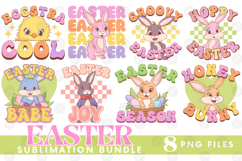 Easter Sublimation DTF Bundle Bunny Chick Farm Hip Hop Joy Product Image 1
