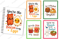 Food Pun Funny Valentine PNG Bundle, Valentine PNG Bundle Product Image 5