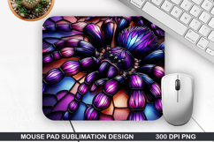 Spiders Mouse Pad Sublimation, Halloween Mouse Pad PNG Desig Product Image 1