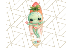 Alien Vacation Clipart PNG, Cute Summer Galaxy Art Clip Art Product Image 2
