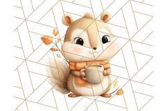 Woodland Autumn Animals PNG Clipart for Fall &amp; Harvest Product Image 2